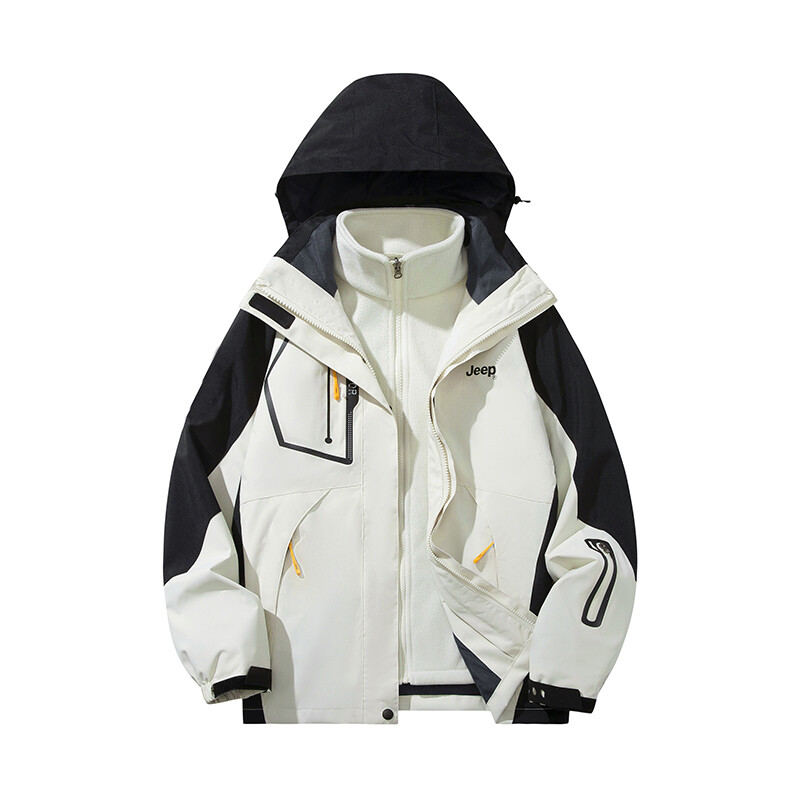 

Тренчкот Garden Mori унисекс Jeep, цвет Ivory White