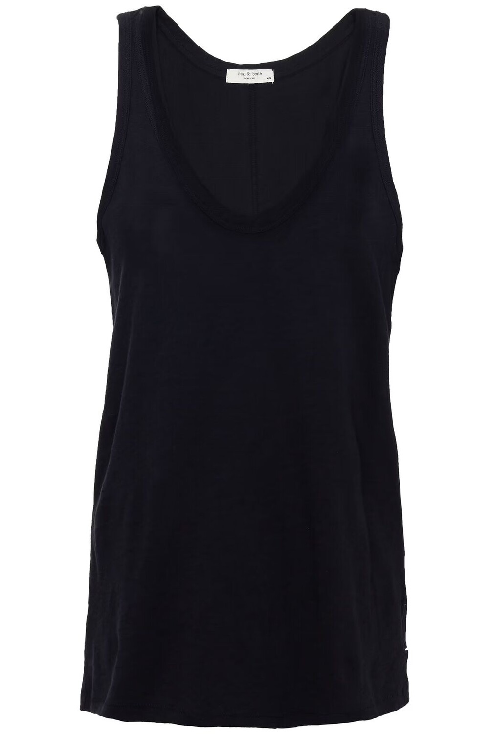 

Майка Pima из хлопкового джерси Rag & Bone, черный