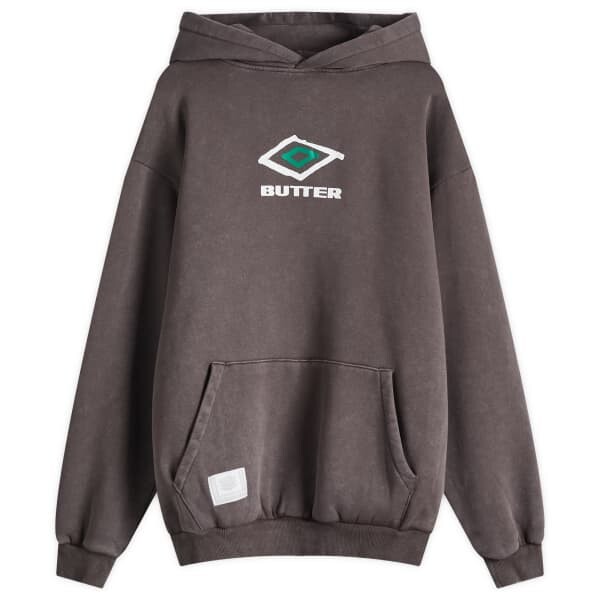 

Толстовка с капюшоном X umbro ball Butter Goods, черный