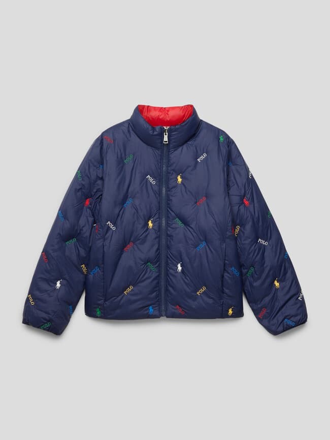 

Куртка на молнии Polo Ralph Lauren, темно-синий