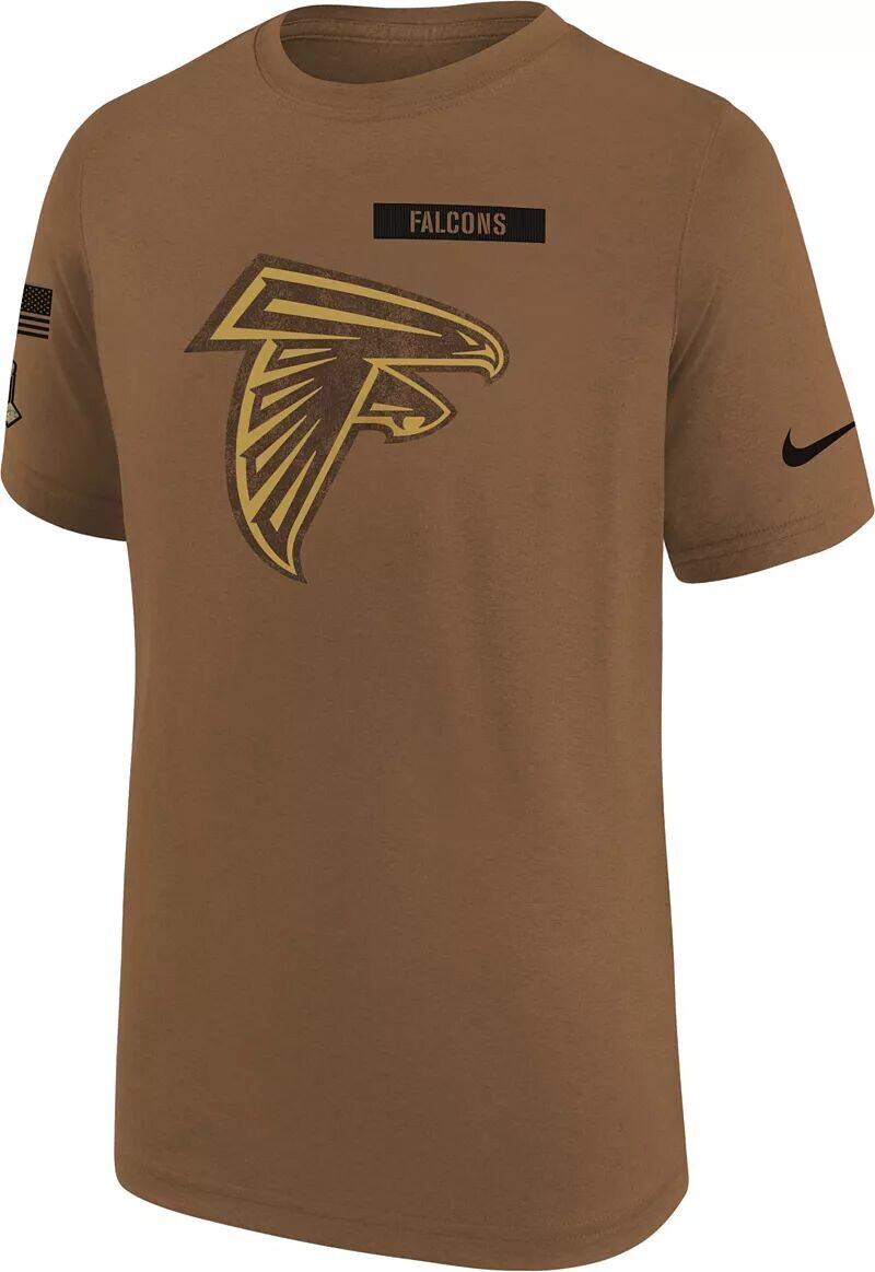 

Коричневая футболка Nike Youth Atlanta Falcons 2023 Salute to Service
