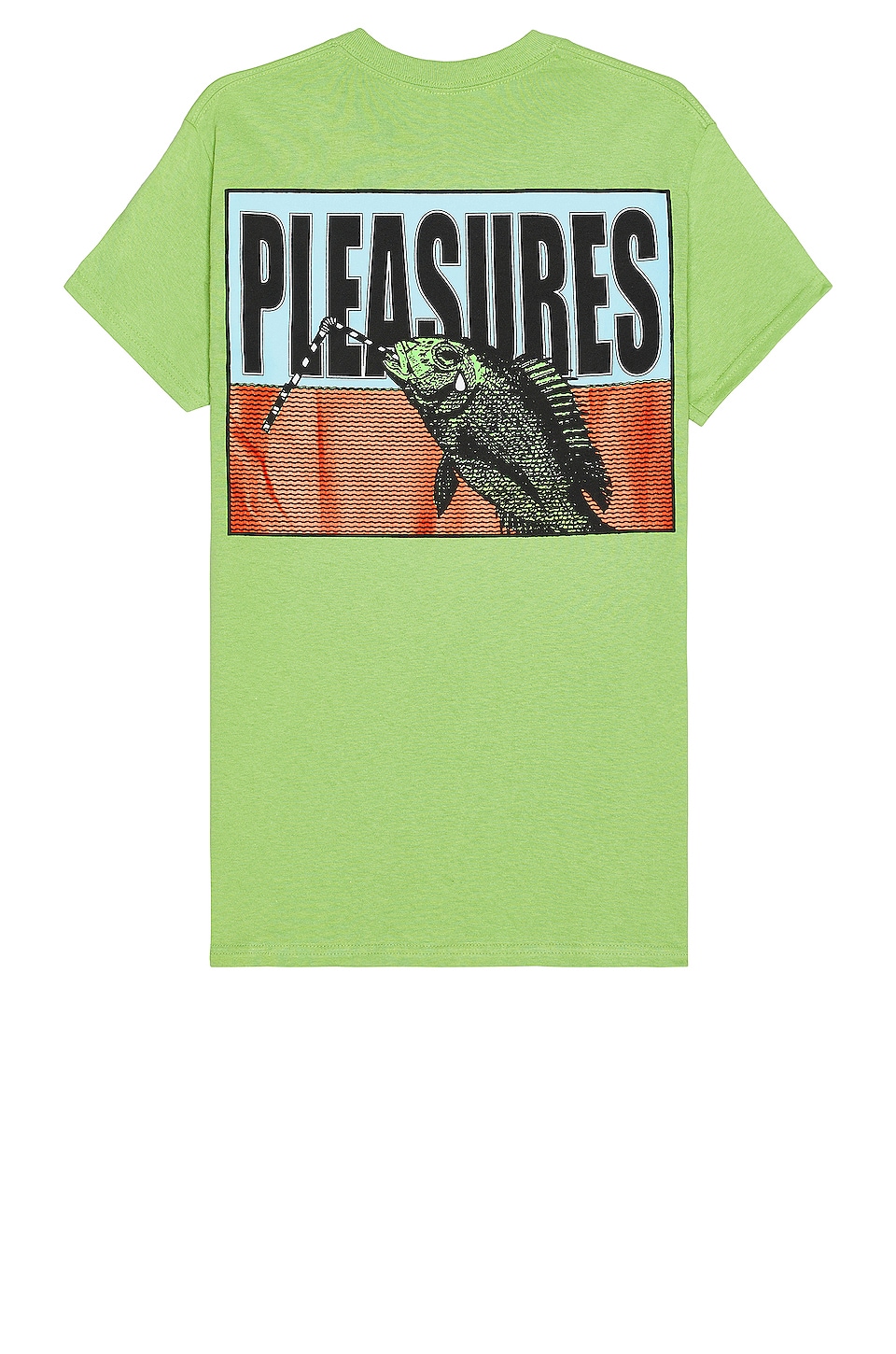 Футболка Pleasures Thirsty T-shirt, цвет Kiwi
