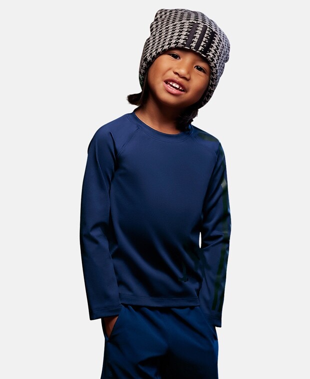 

Топ с длинными рукавами adidas Originals, темно-синий