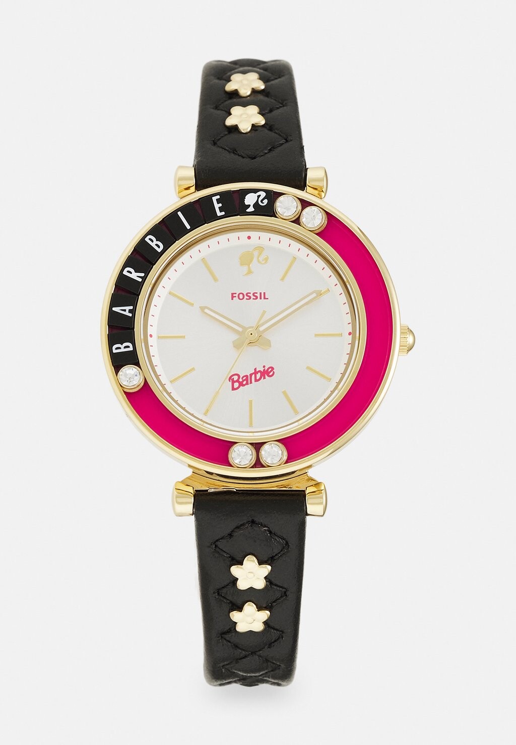 

Часы BARBIE LIMITED EDITION INTERCHANGEABLE STRAP BOX SET Fossil, черный