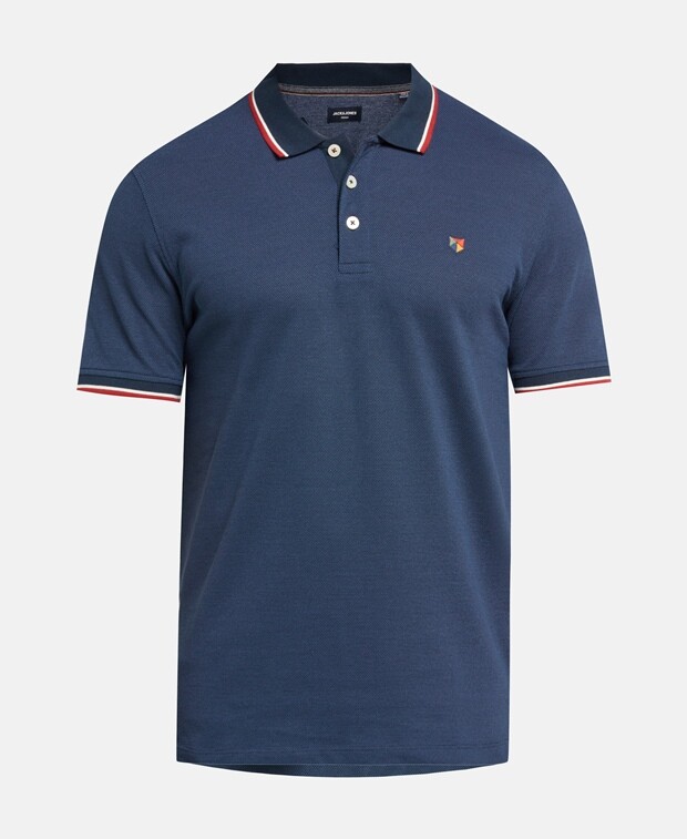 

Рубашка поло Jack & Jones, темно-синий
