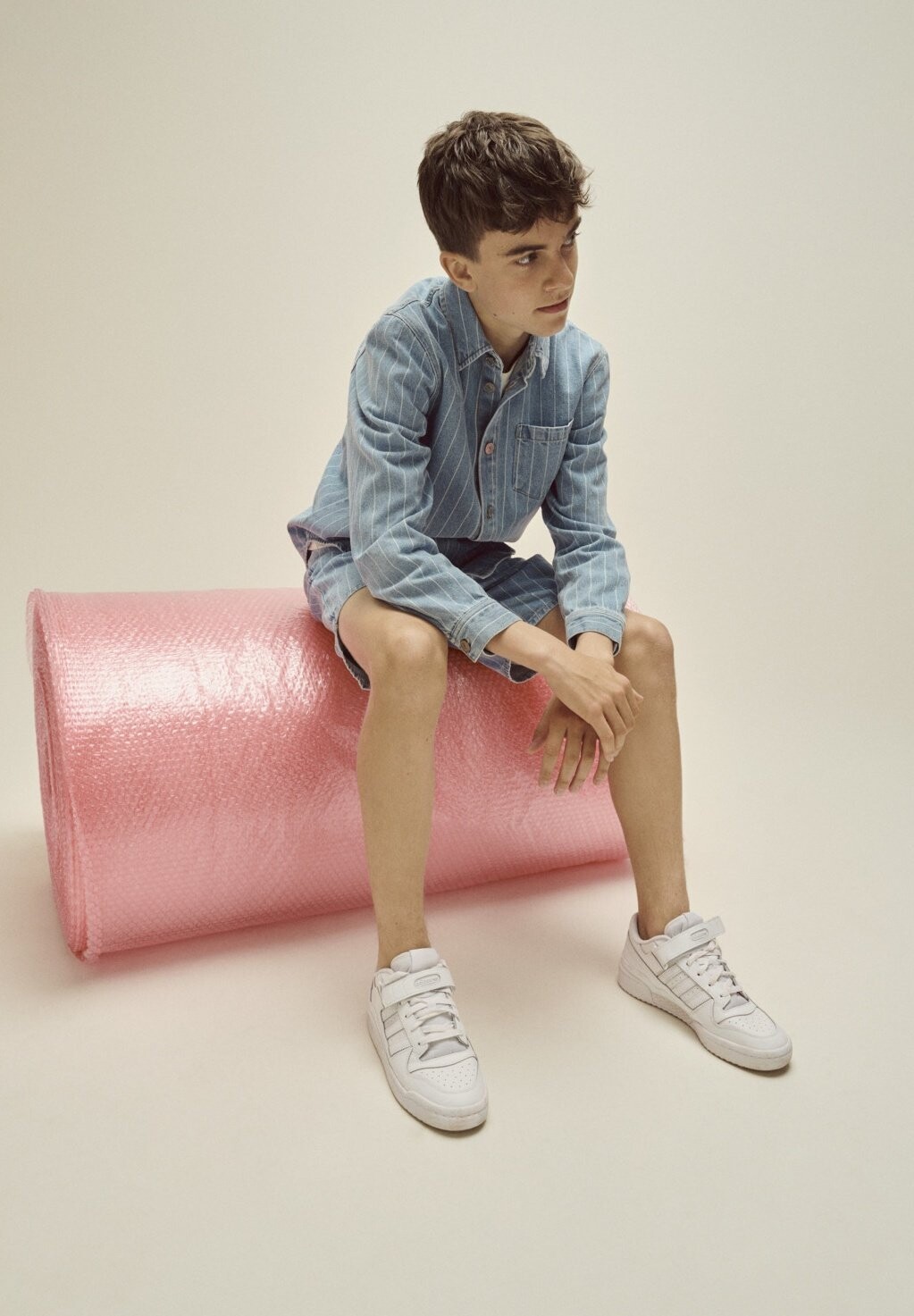 

Рубашка NLMPINIZZA LMTD, цвет light blue denim