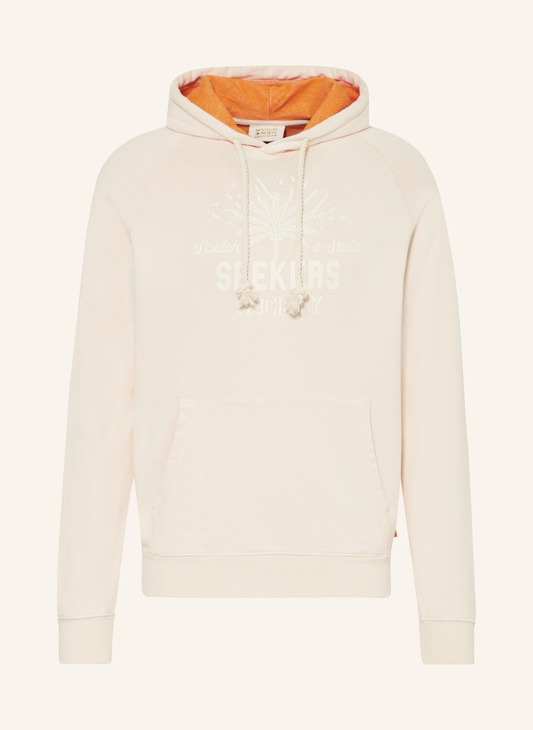 

Толстовка с капюшоном Scotch & Soda, оранжевый