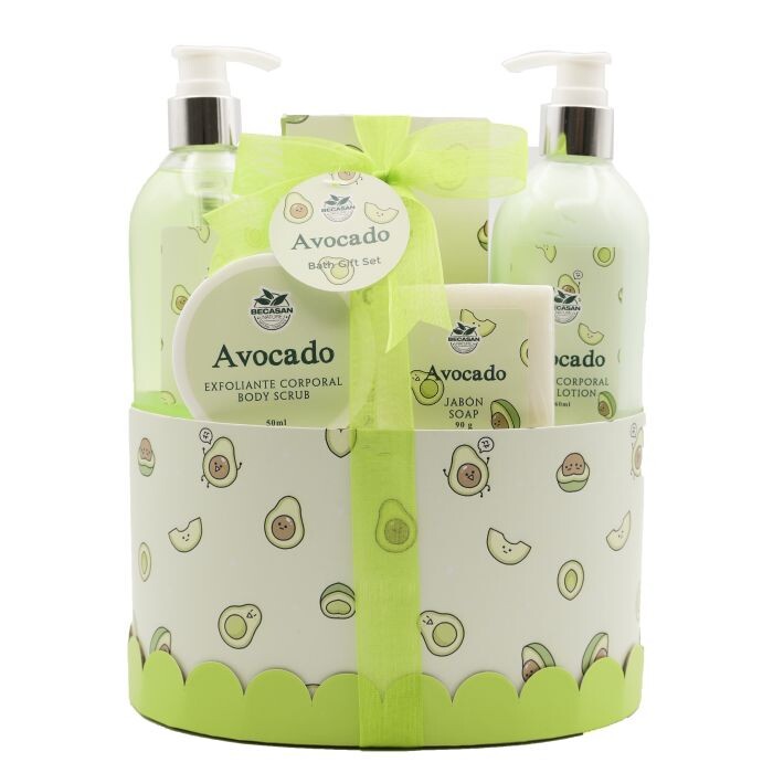 

Набор косметики Set de Baño Aguacate Becasan Nature, Set 6 productos