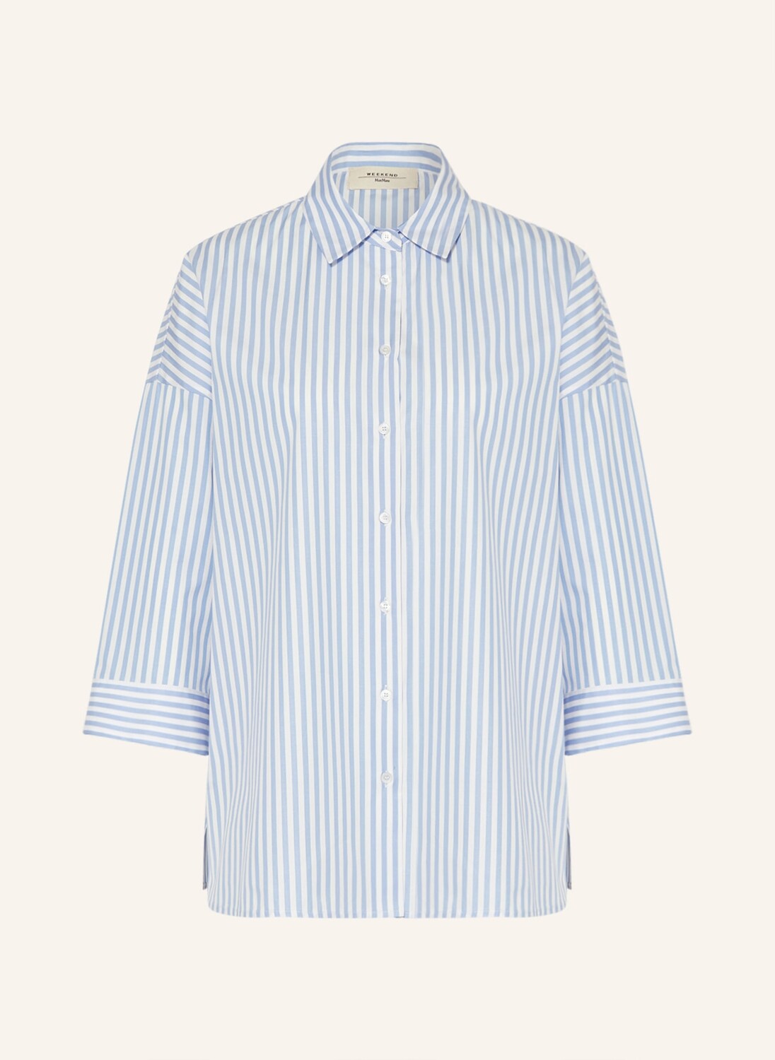 

Блуза рубашка WEEKEND MaxMara GIRALDA mt 3/4-Arm, светло-синий