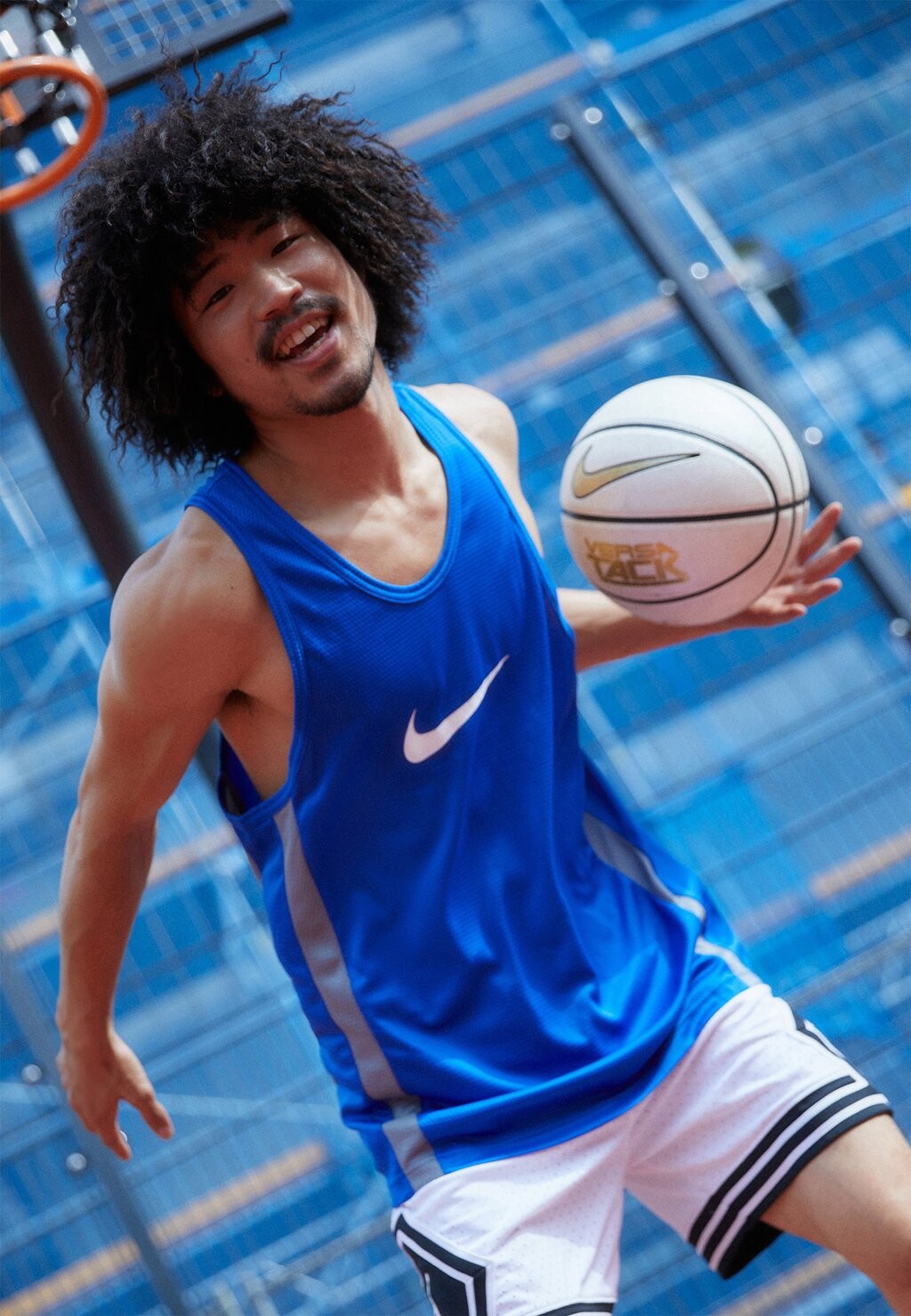 

Верх ICON Nike, игровой королевский/холодный серый/белый