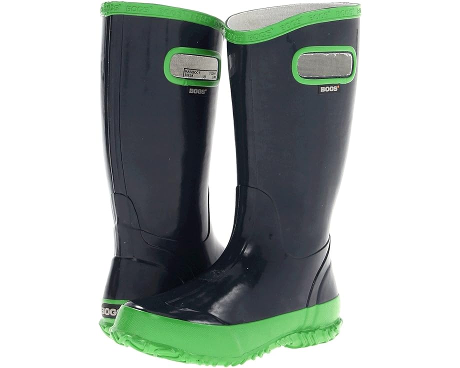 Ботинки Bogs Rain Boot, цвет Navy/Green цена и фото