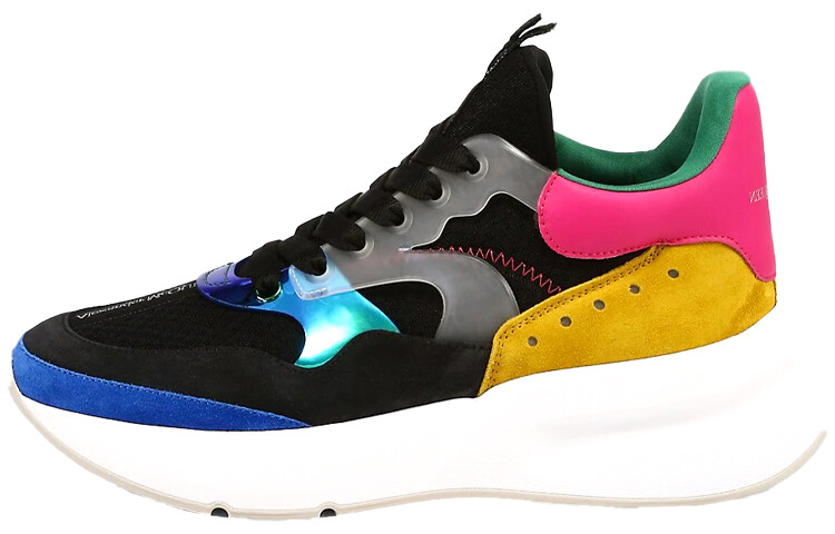 

Кроссовки Alexander McQueen Oversized Runner Colorblock Iridescent