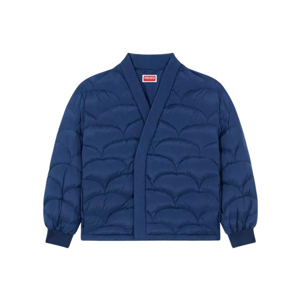 

Куртка kenzo seigaiha kimono-daunenjacke 77 bleu nuit 77 bleu nuit Kenzo, мультиколор