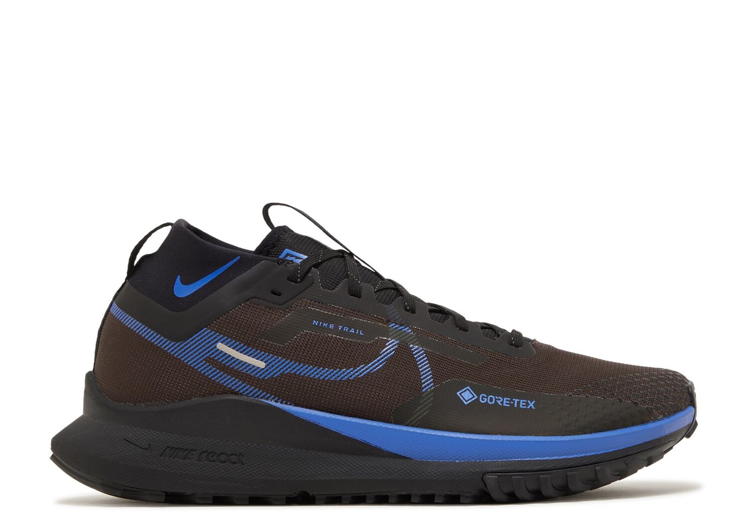 

Кроссовки Nike React Pegasus Trail 4 Gore-Tex 'Velvet Brown Blue', коричневый