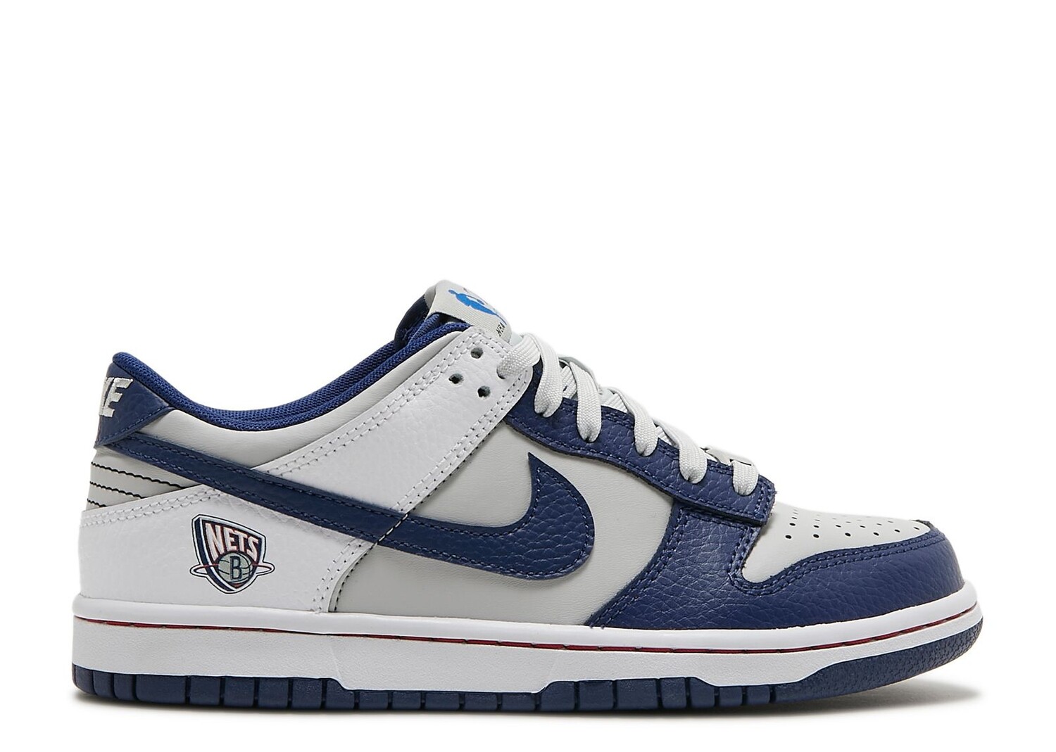

Кроссовки Nike Nba X Dunk Low Emb Gs '75Th Anniversary - Nets', белый