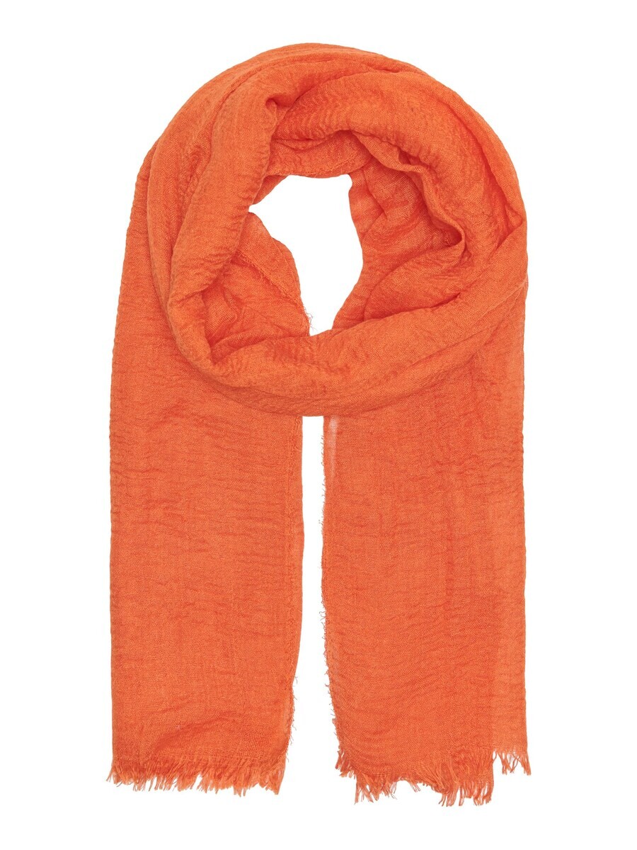 

Шарф ONLY Scarf ONLFLuffa, темно-оранжевый