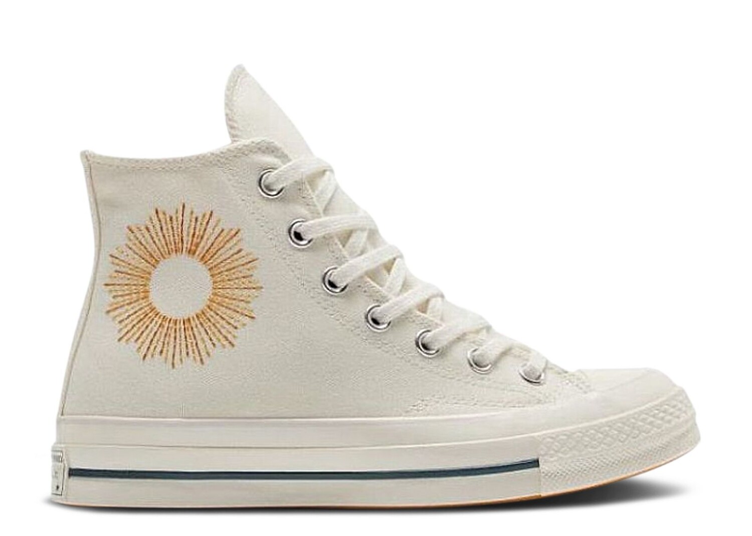 

Кроссовки Converse Chuck Taylor All Star 70 High 'White Gold', кремовый, Бежевый