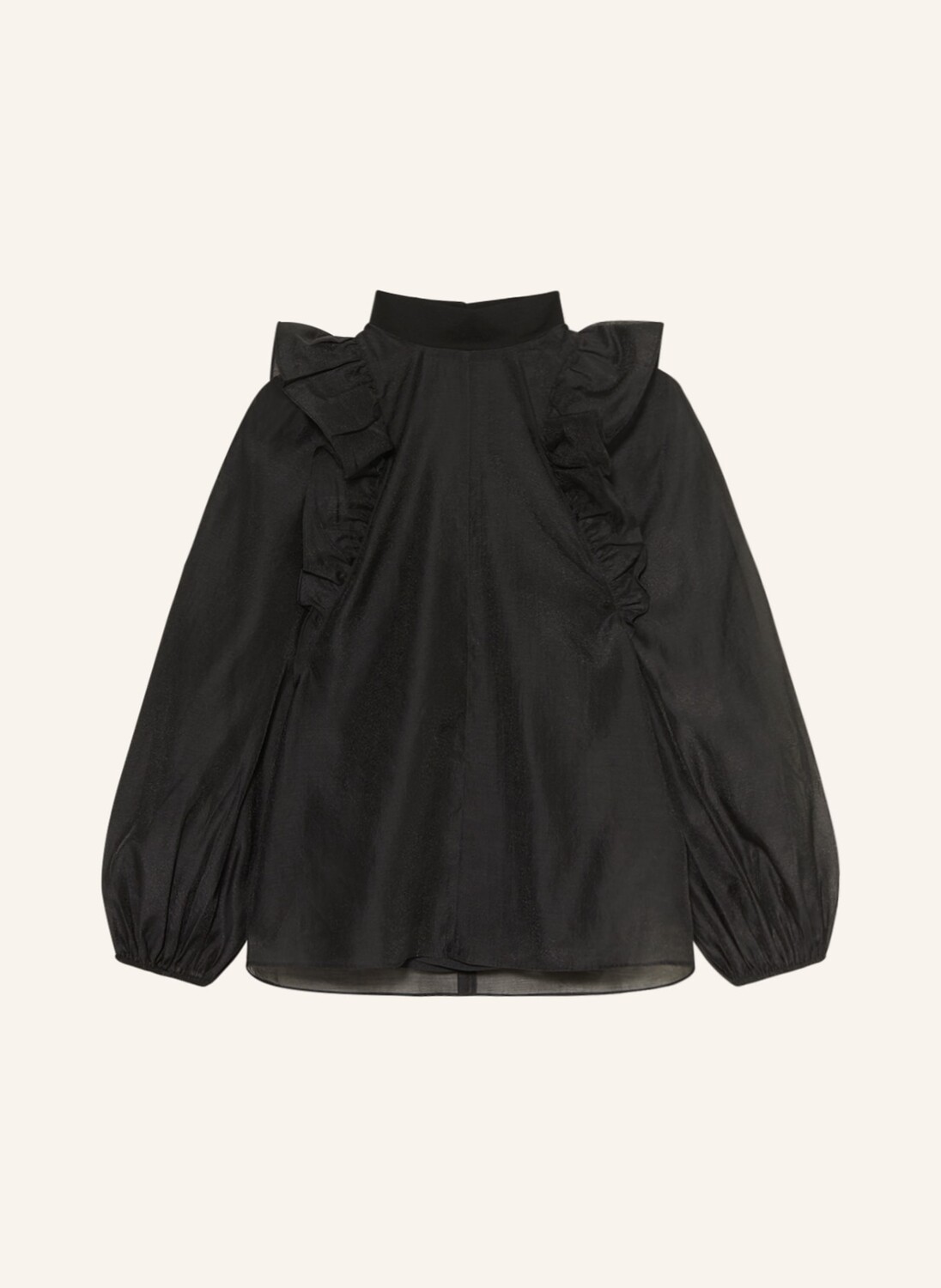 

Блуза TED BAKER AUBREEI mit Rüschen, черный