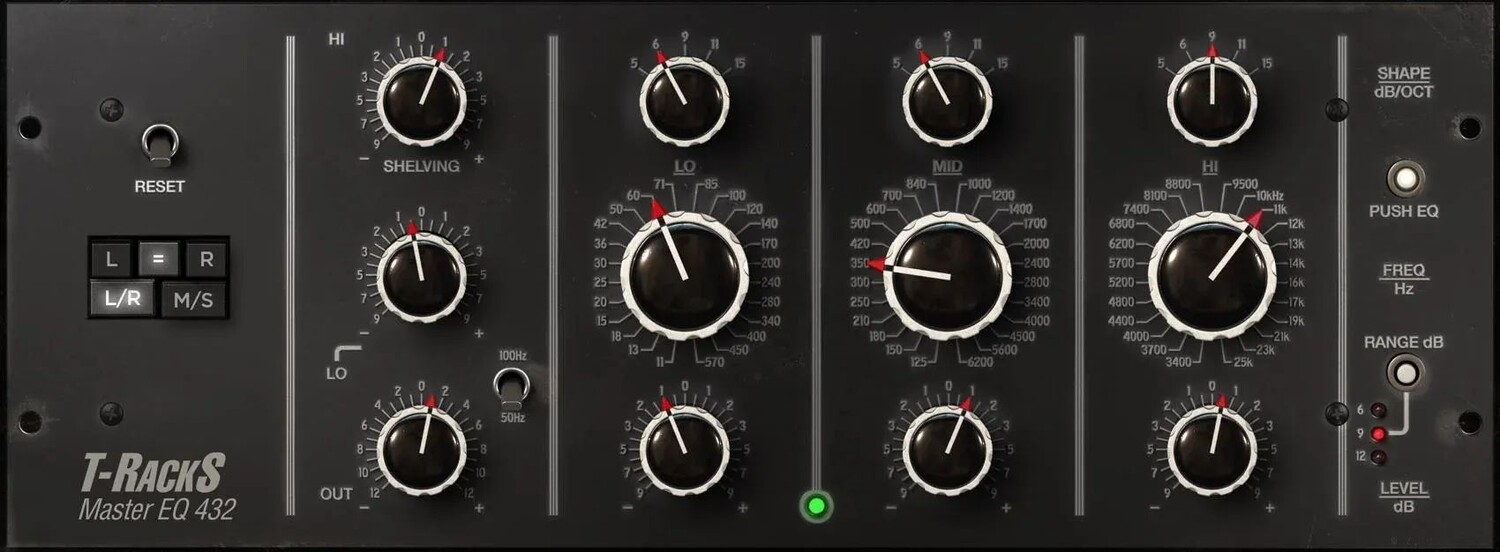 

Плагин IK Multimedia T-RackS Master EQ 432