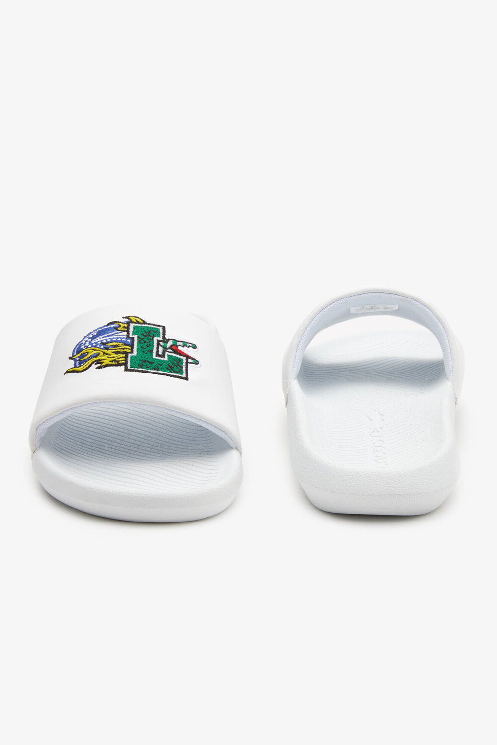 

Мюли - Белый - Плоская подошва Lacoste, белый