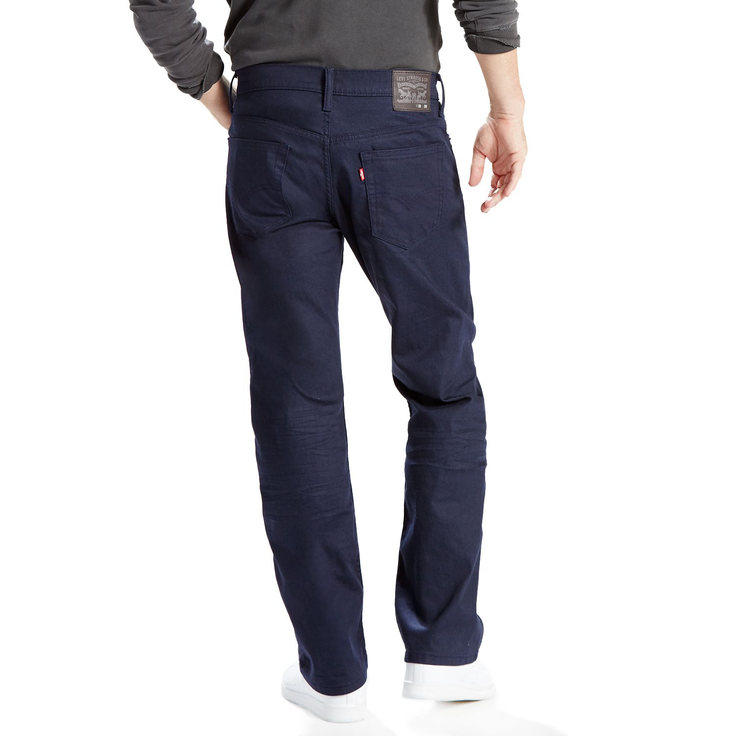 Мужские джинсы прямого кроя свободного кроя Levi's 569 цена и фото