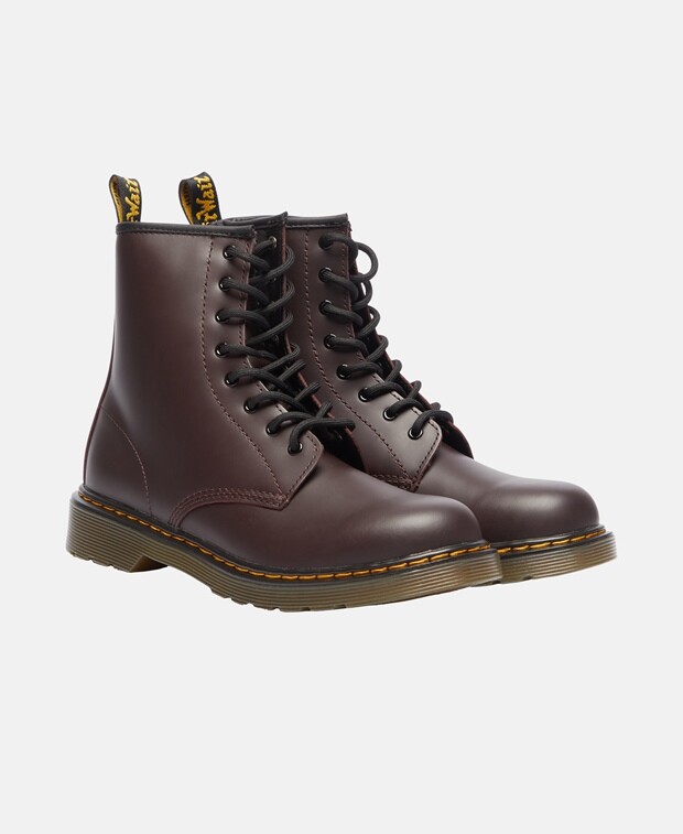 

Ботинки на шнуровке Dr. Martens, бордовый