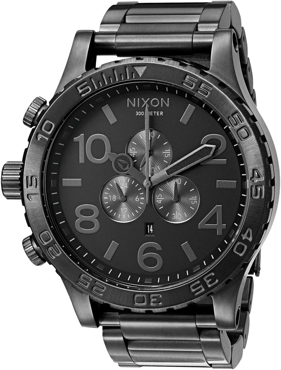 

Часы 51-30 Chrono Nixon, цвет All Gunmetal