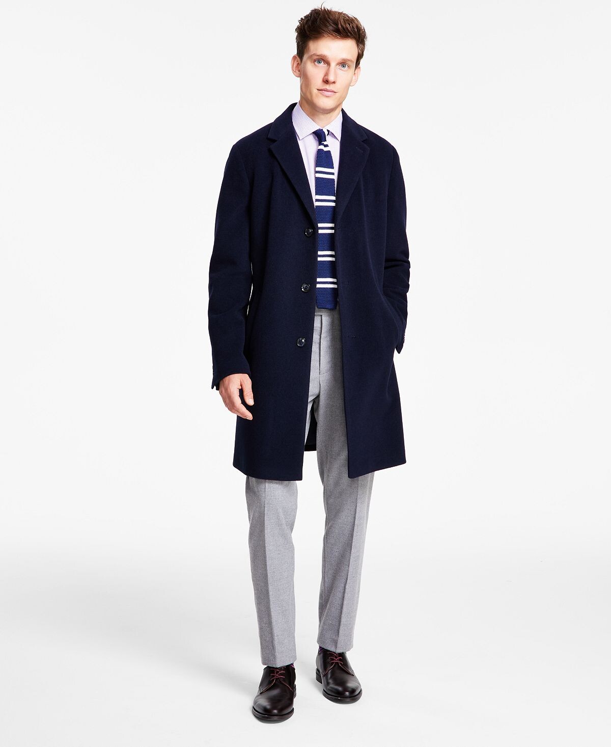 

Мужские пальто Addison из смесовой шерсти с отделкой Tommy Hilfiger