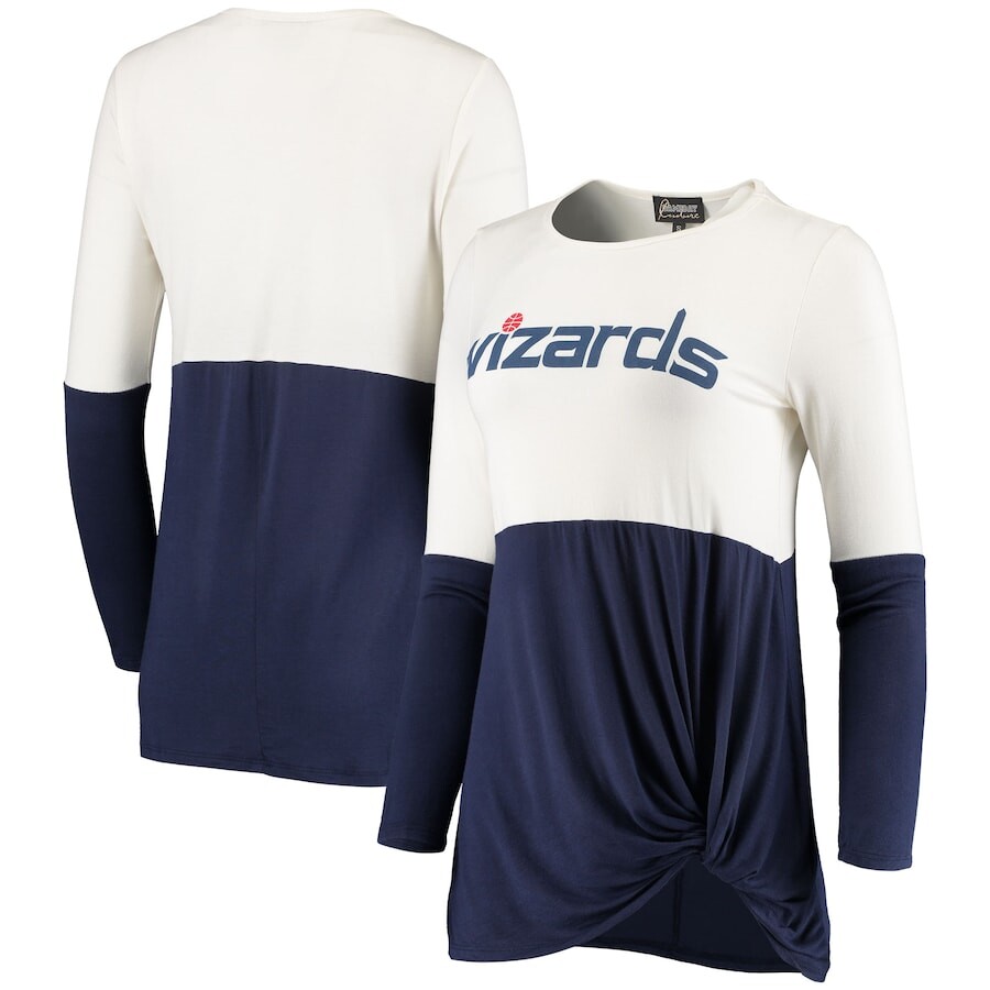 

Футболка с длинным рукавом Gameday Couture Washington Wizards, кремовый