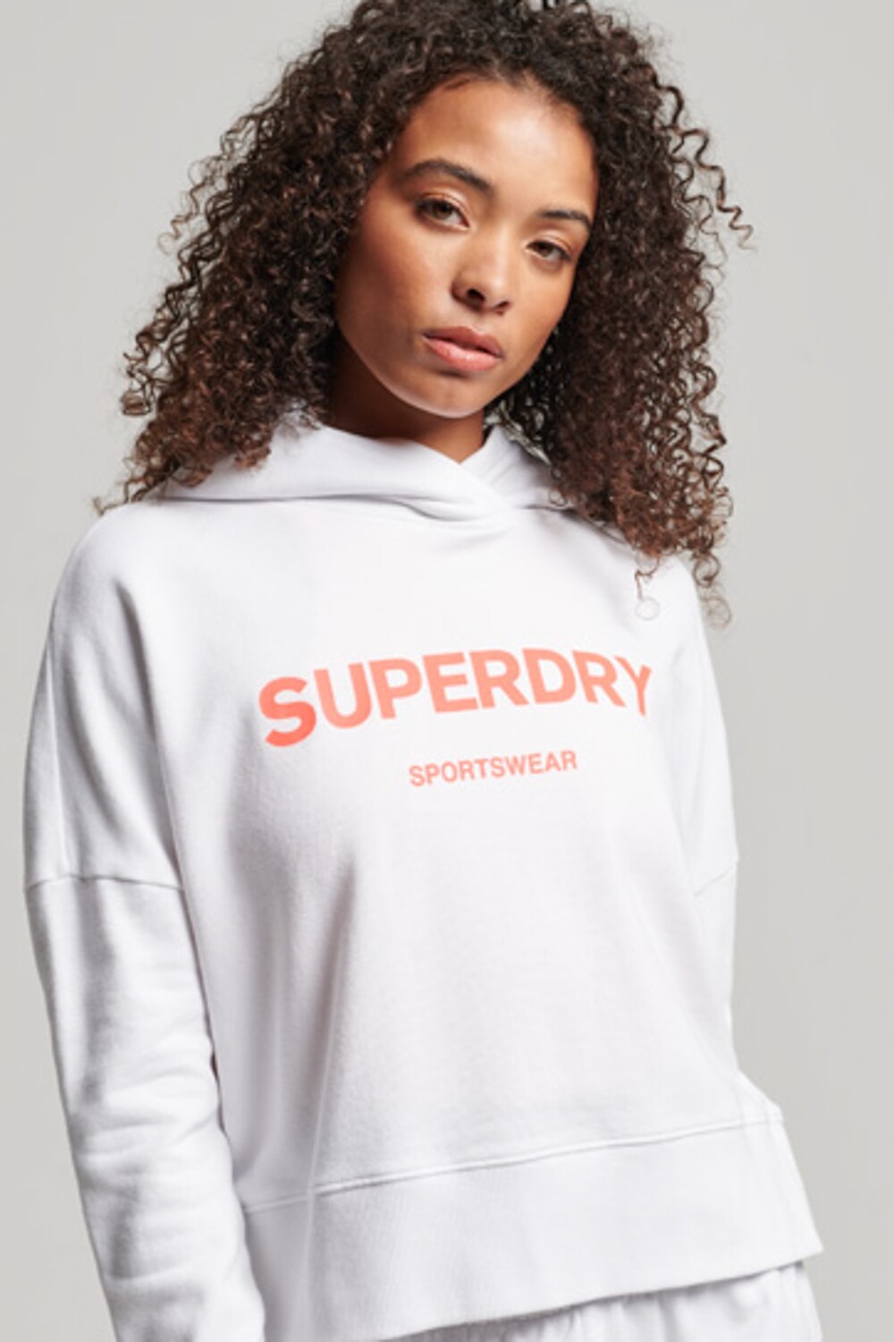 

Толстовка - Белый - Классический крой SUPERDRY, белый