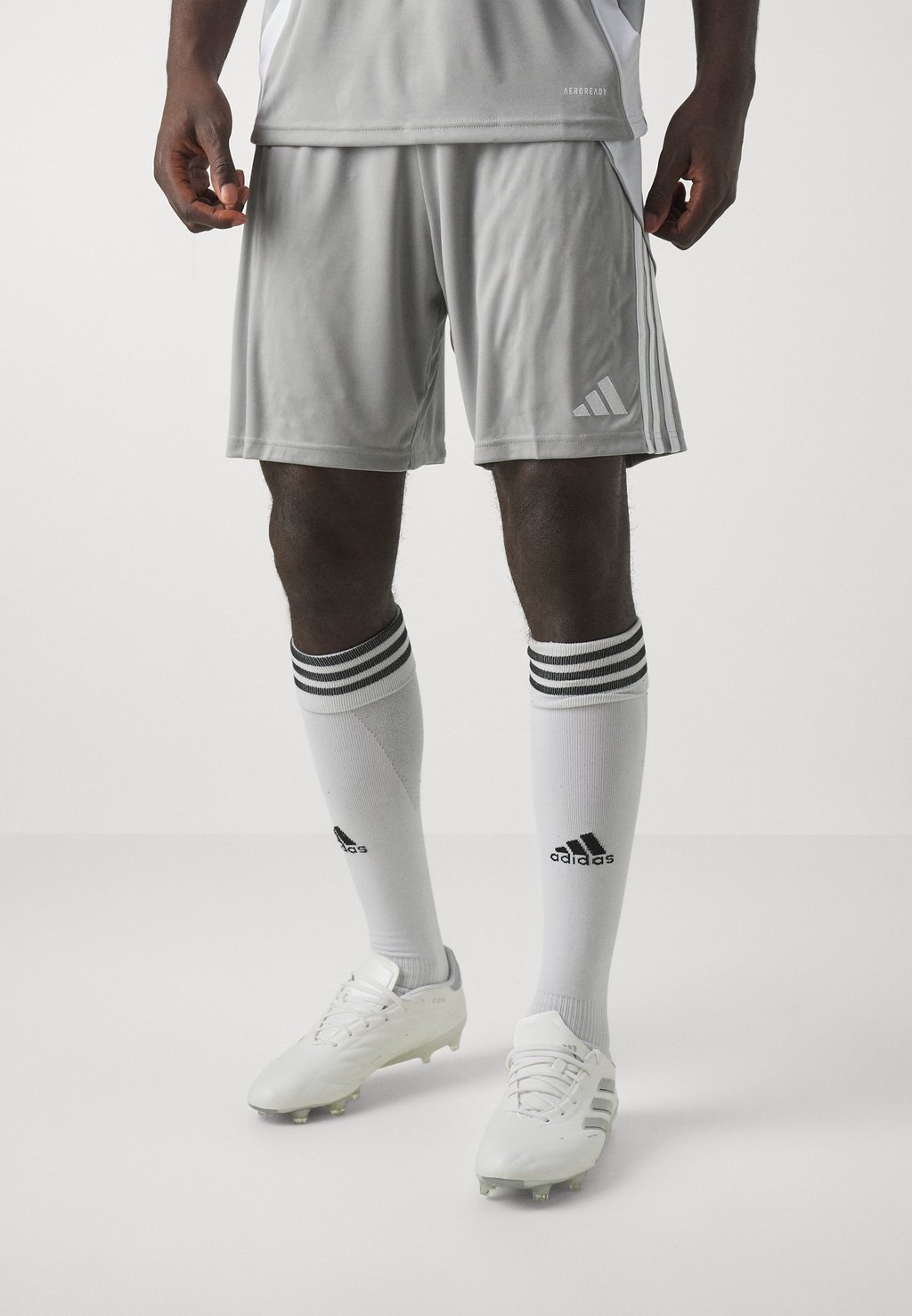 Спортивные шорты TIRO24 SHORT adidas Performance, цвет team mid grey/white