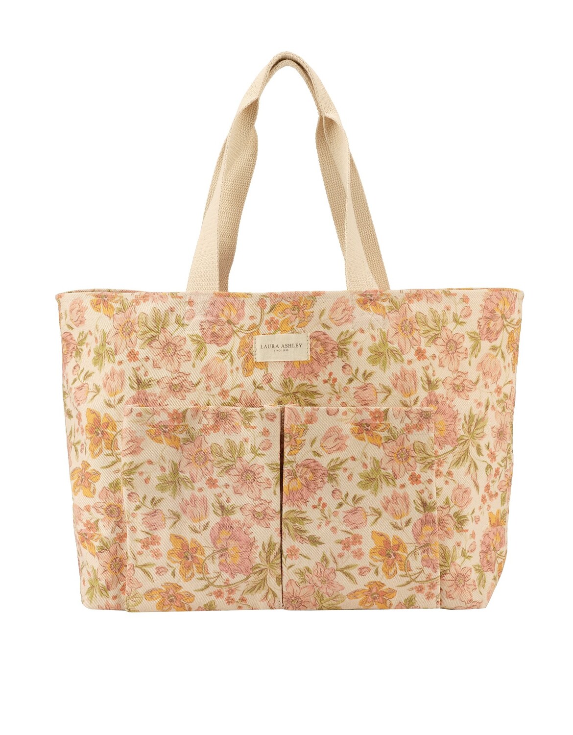 

Большая сумка для мамы Flora Laura Ashley, розовый
