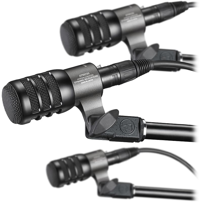 

Динамический микрофон Audio-Technica ATM230PK Dynamic Instrument Microphone (3-Pack)