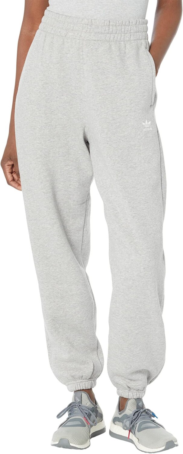 

Флисовые джоггеры Essentials adidas, цвет Medium Grey Heather