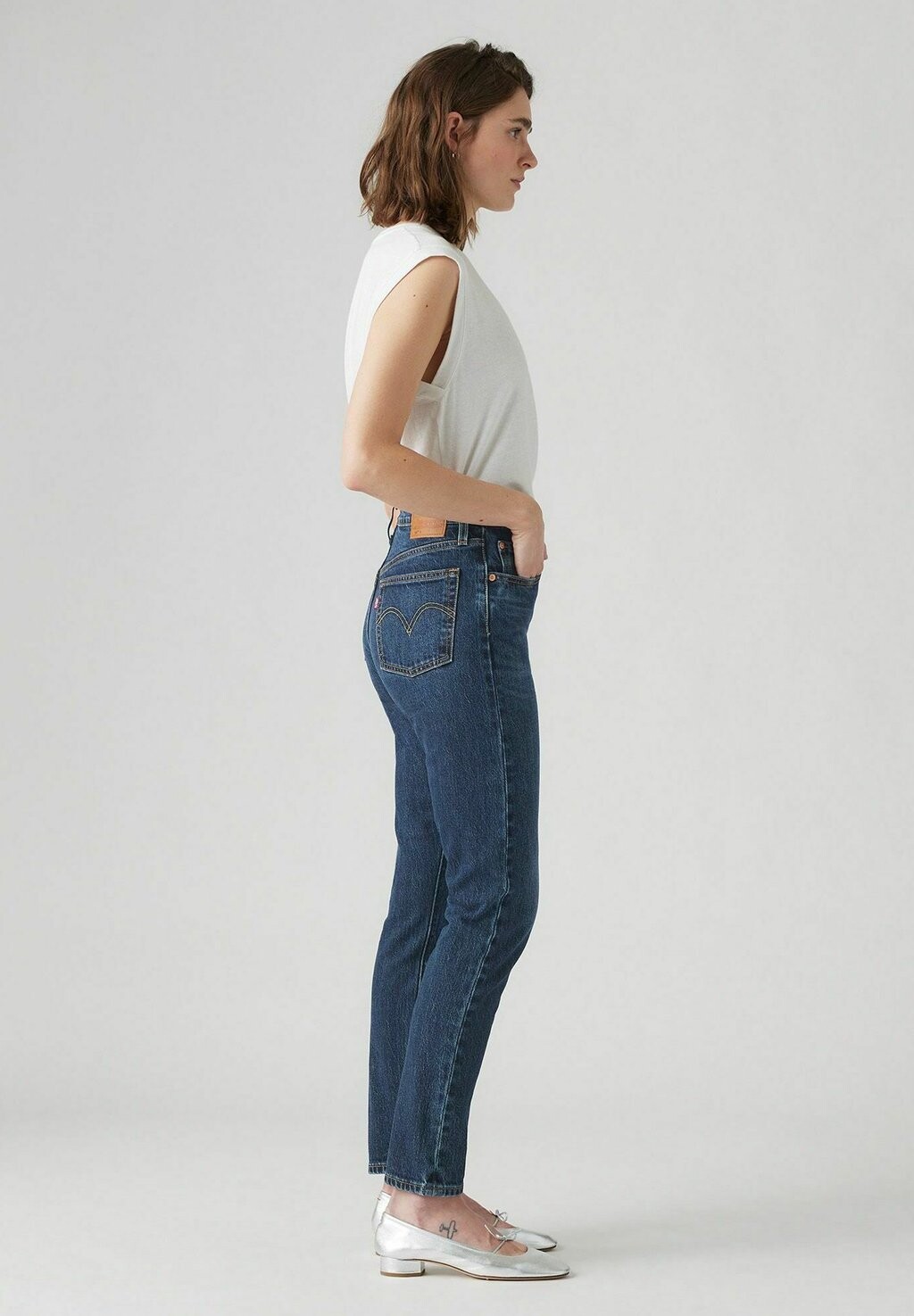 

Джинсы скинни 501® SKINNY Levi's, темно-синий