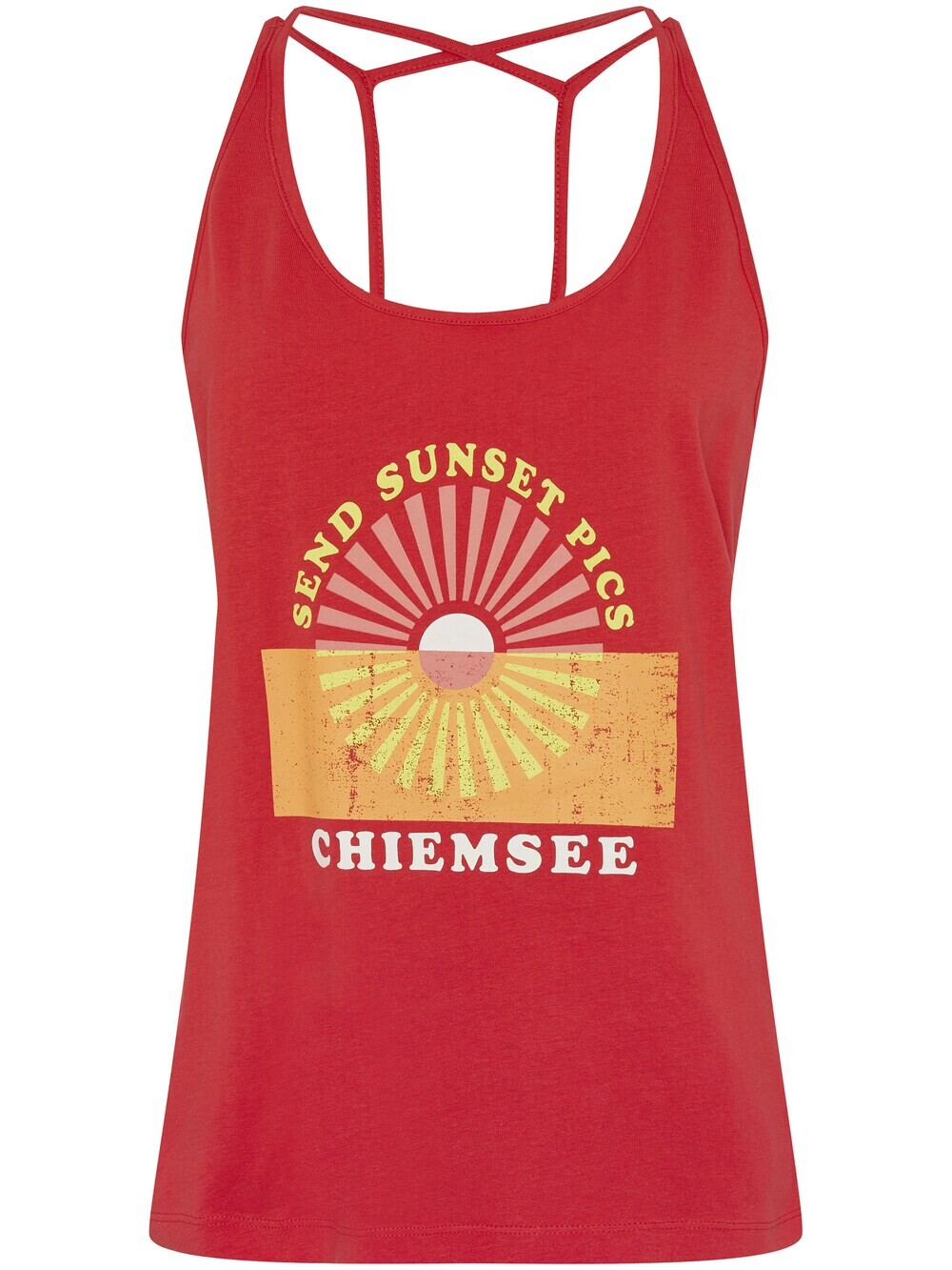 

Топ CHIEMSEE, темно-красный