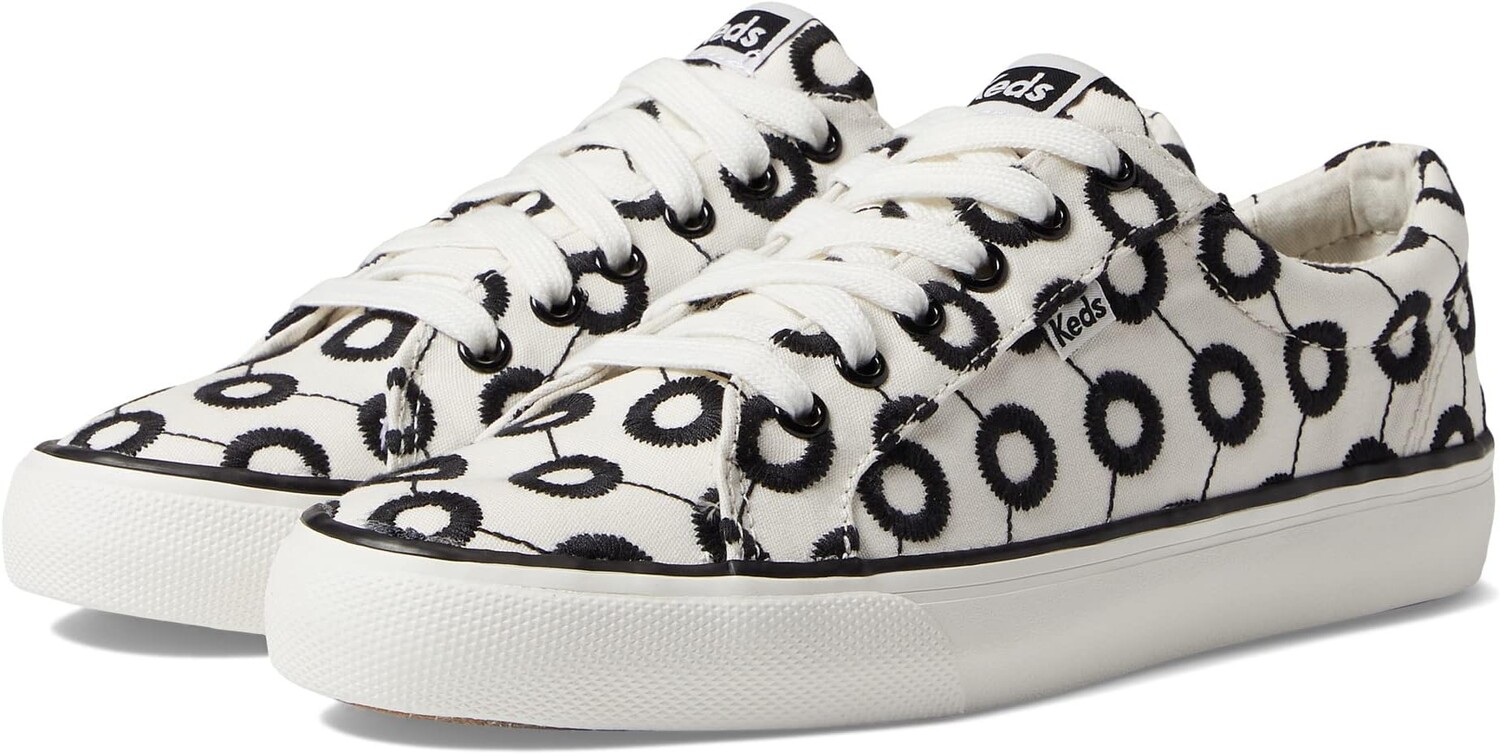 

Кроссовки Jump Kick Mod Embroidered Keds, цвет White/Black