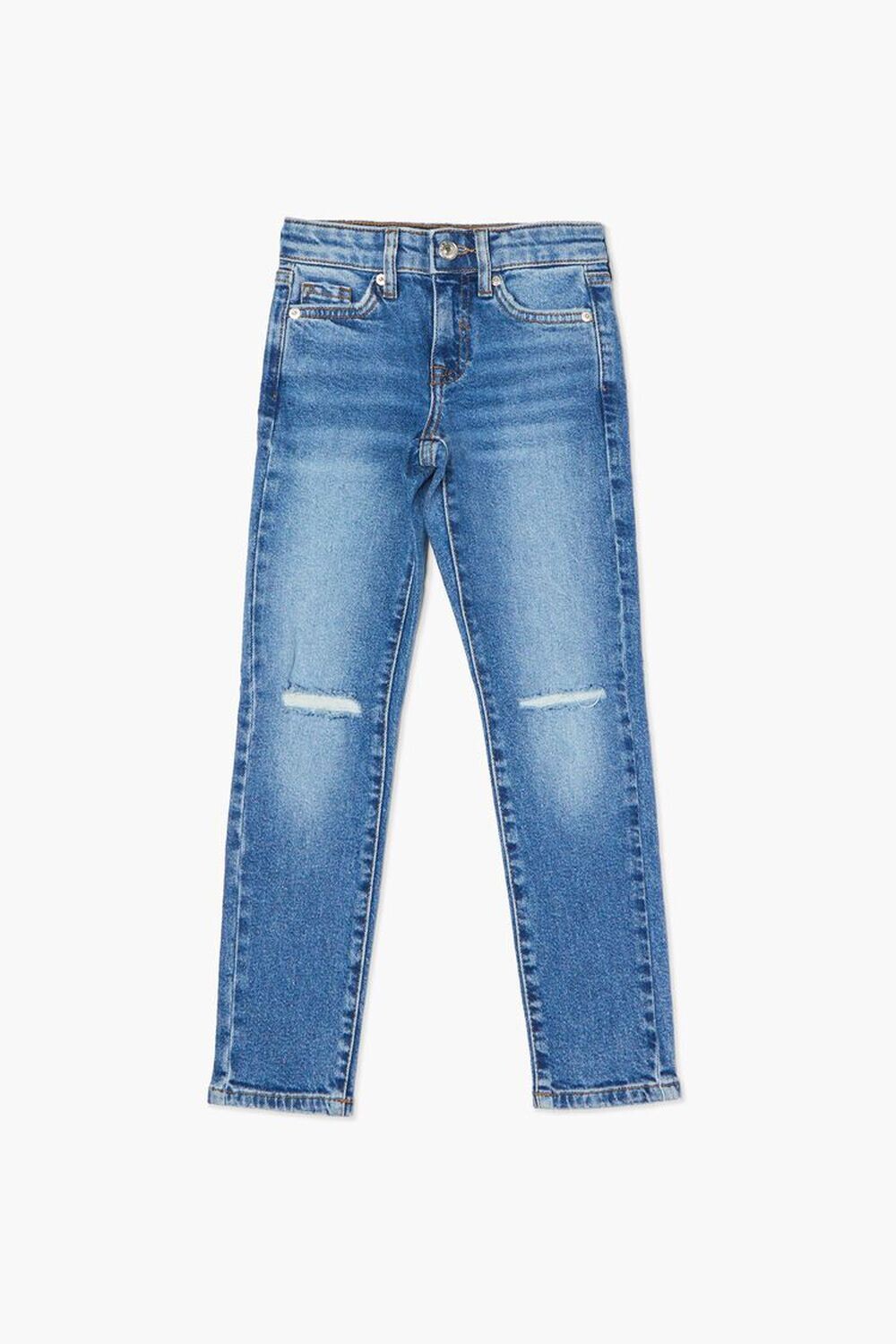 

Детские потертые джинсы Forever 21, деним