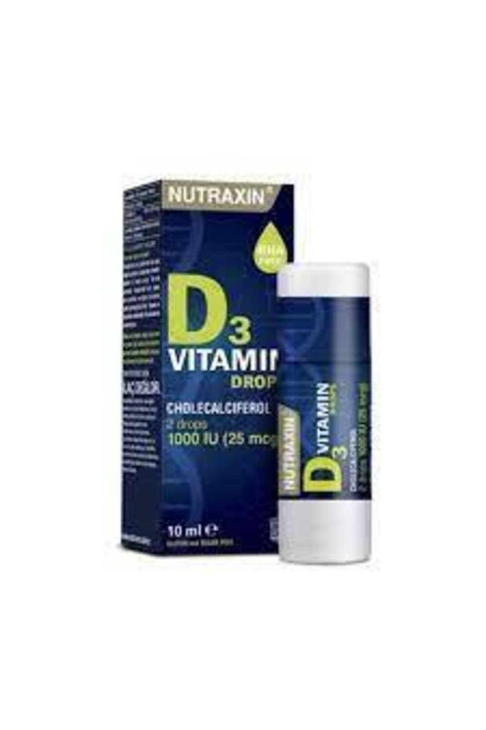 

Nutraxin Пищевые капли с витамином D3 10 мл