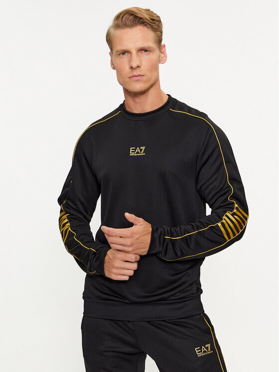 

Толстовка обычного кроя Ea7 Emporio Armani, черный