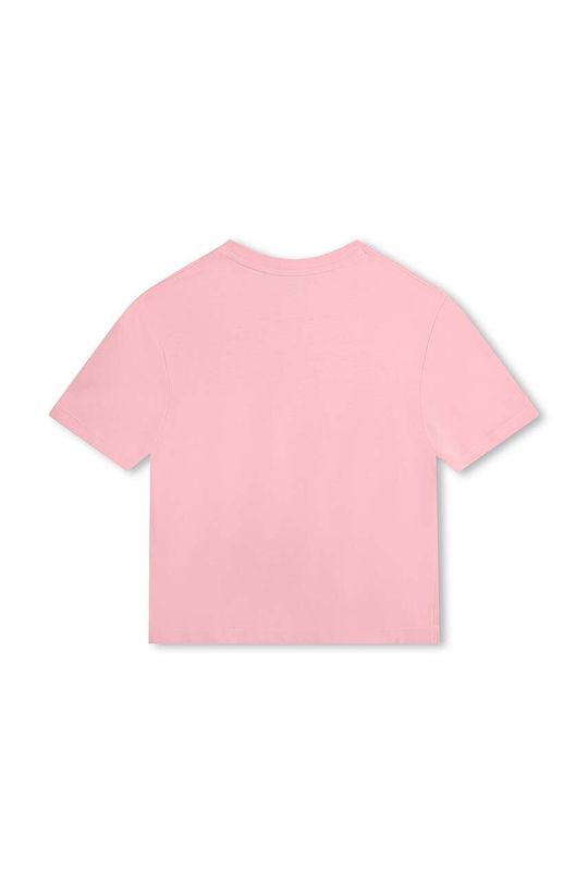 Хлопковая футболка для детей Marc Jacobs, розовый