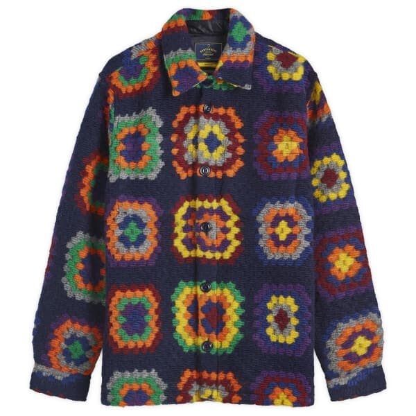 

Бабушкино одеяло верхняя рубашка Portuguese Flannel, мультиколор