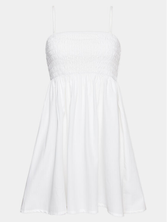 

Летнее платье стандартного кроя Gina Tricot, белый