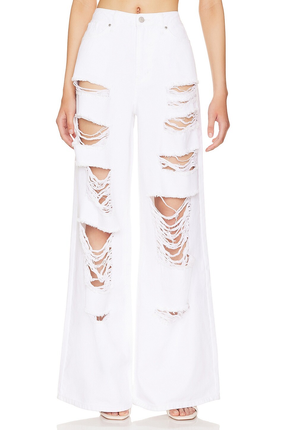 

Джинсы AFRM Wylder Ultra Wide Leg, цвет Bright White