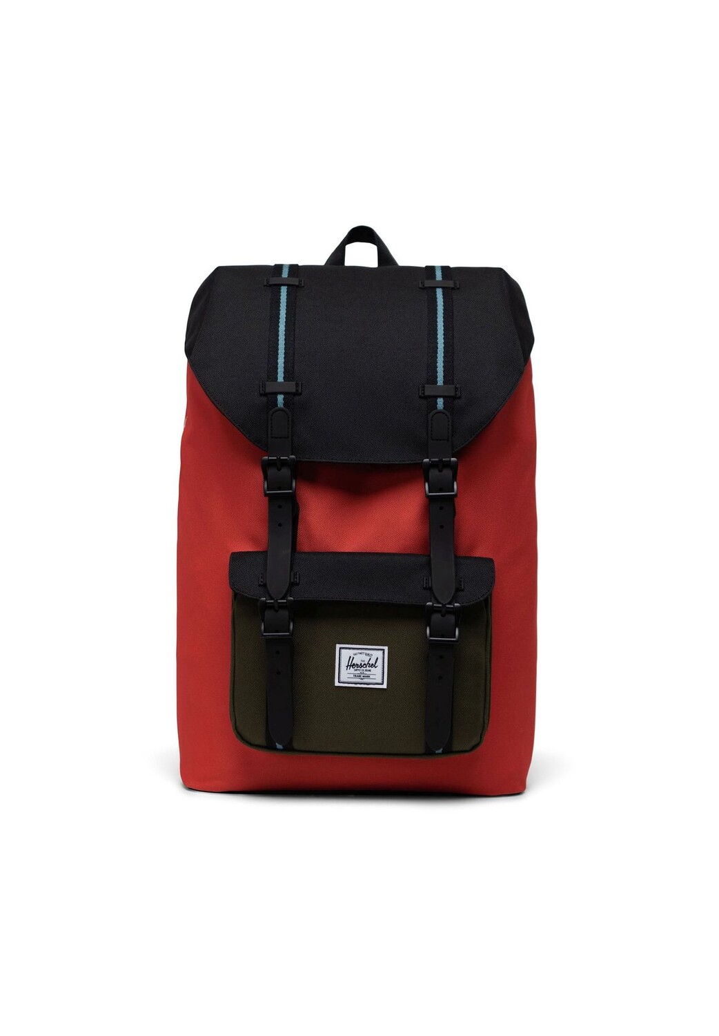 

Little America Mid 17 - Рюкзак 40 см Herschel, цвет Chili Black Ivy Green Storm Blue