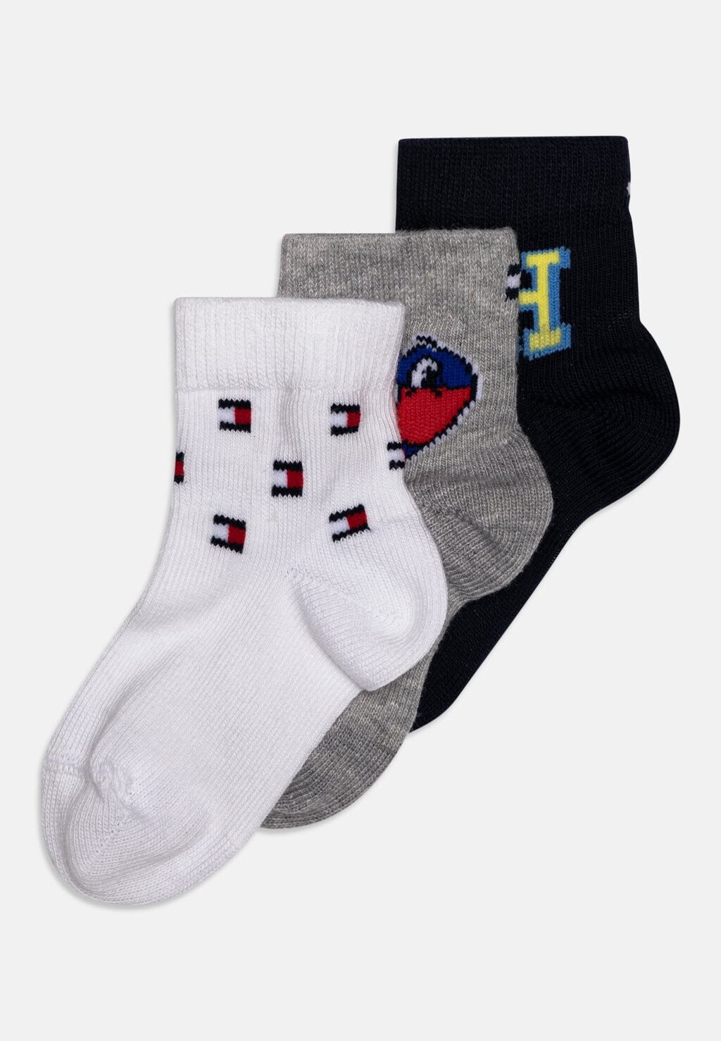 

Носки BABY GIFTBOX UNISEX 3 PACK Tommy Hilfiger, цвет olympic blue