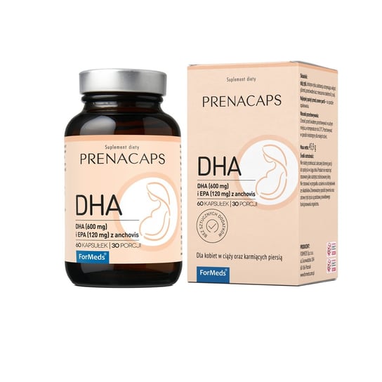 Formeds, Prenacaps DHA 60 мягких капсул для беременных