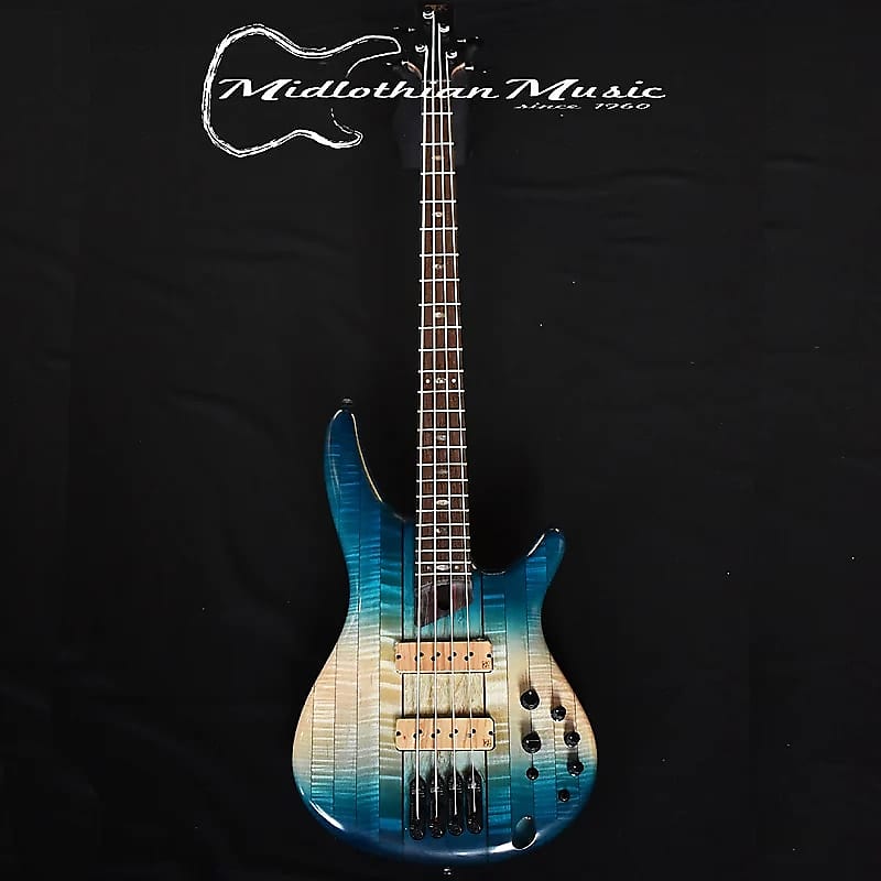 Басс гитара Ibanez SR4CMLTD Premium - Caribbean Islet Low Gloss цена и фото