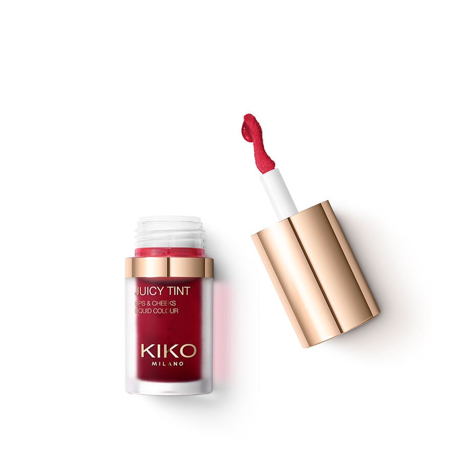 

Помада и румяна 2в1 02 вишневых штрихов Kiko Milano Juicy Tint, 5 мл