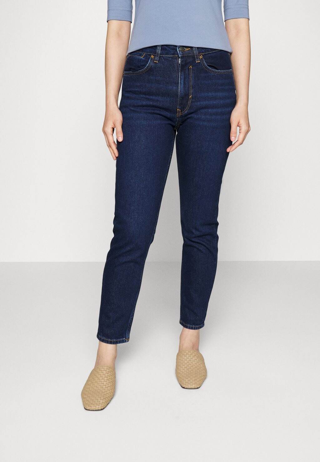 

Джинсы Slim fit Esprit, темно-синий